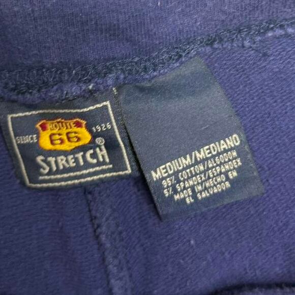 Route 66 Vintage Flared Body Fitted Sweats Size Medium Made With 95% Cotton - Picture 2 of 7